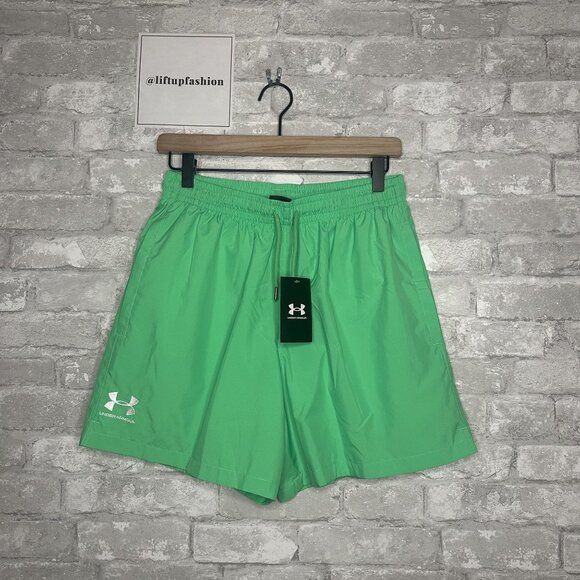 Under Armour Men's Icon Volley Short 5.5" NWT Size Medium (Vapor Green/White) - Picture 4 of 16